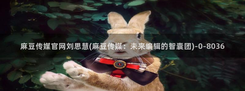 麻豆传媒官网是啥：麻豆传媒官网刘思慧(麻豆传媒：未来编辑的智囊团)